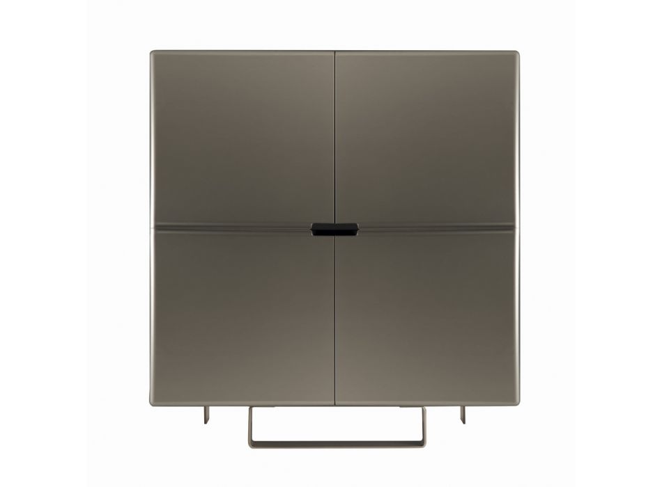 Buffet avec Structure en Mdf et Base avec Pied Central Made in Italy