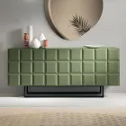 Buffet d'intérieur à 3 portes à carreaux, fabriqué en Italie - Elisabetta Viadurini