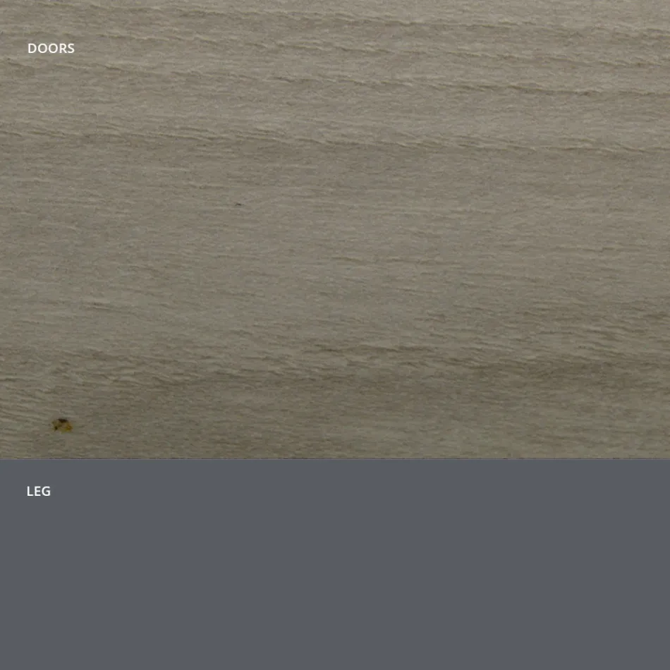 Buffet de salon en bois mat et stratifié HPL Made in Italy - Fiorenza Viadurini