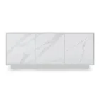 Buffet en bois avec 2 ou 3 portes en stratifié HPL Made in Italy - Fiorenza Viadurini