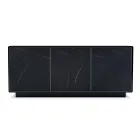 Buffet en bois avec 2 ou 3 portes en stratifié HPL Made in Italy - Fiorenza Viadurini