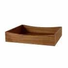 Buffet de salon en verre fumé avec porte miroir en bronze Made in Italy - Silly Viadurini