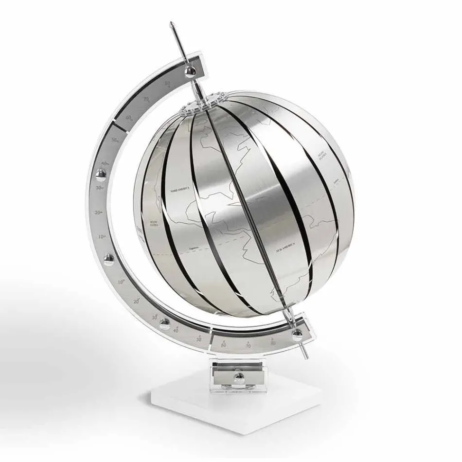 Monde Globe par table design moderne, made in Italy Viadurini