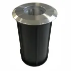 Marker 2W Spot Led Extérieur Rond en Acier Inoxydable 316, 4 Pièces - Solina Viadurini