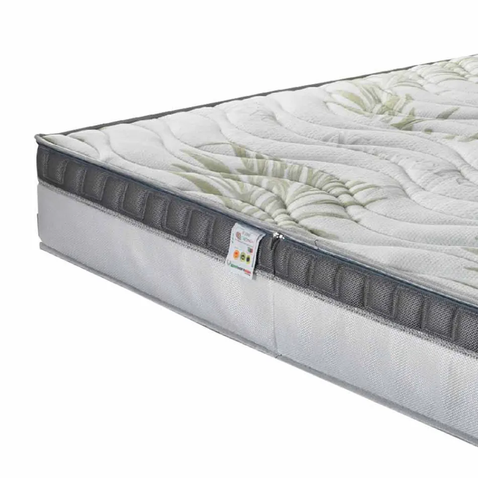 Un matelas et demi en Memory AquaForm de 25cm de haut Fabriqué en Italie - Idée Viadurini