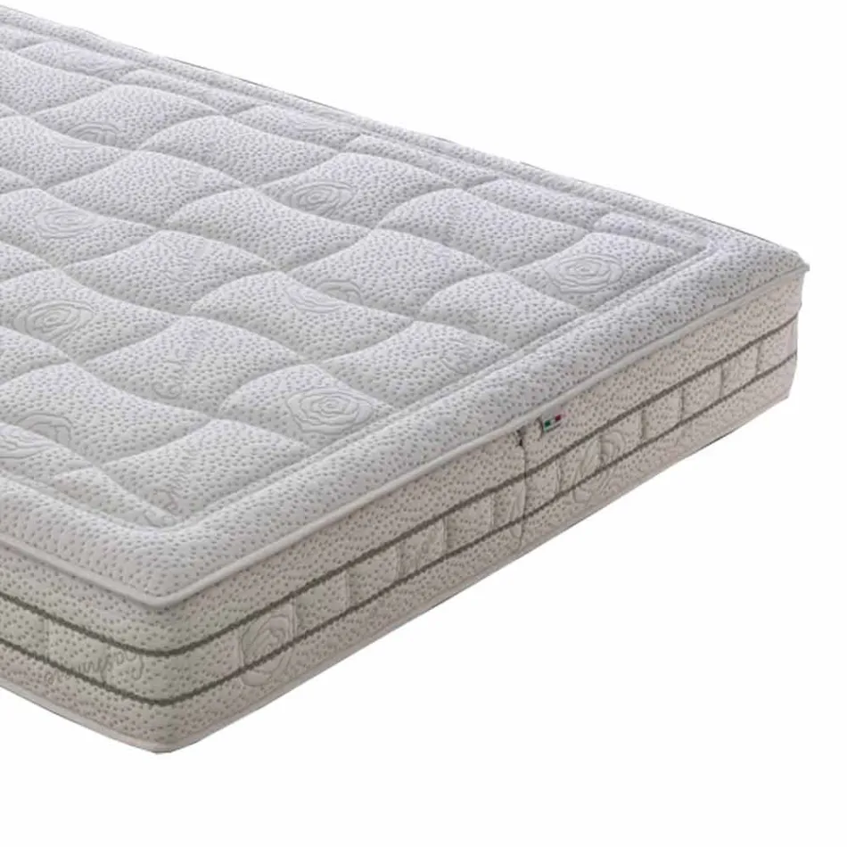 25 cm Matelas Double Mémoire de Haute Qualité Fabriqué en Italie - Platine Viadurini