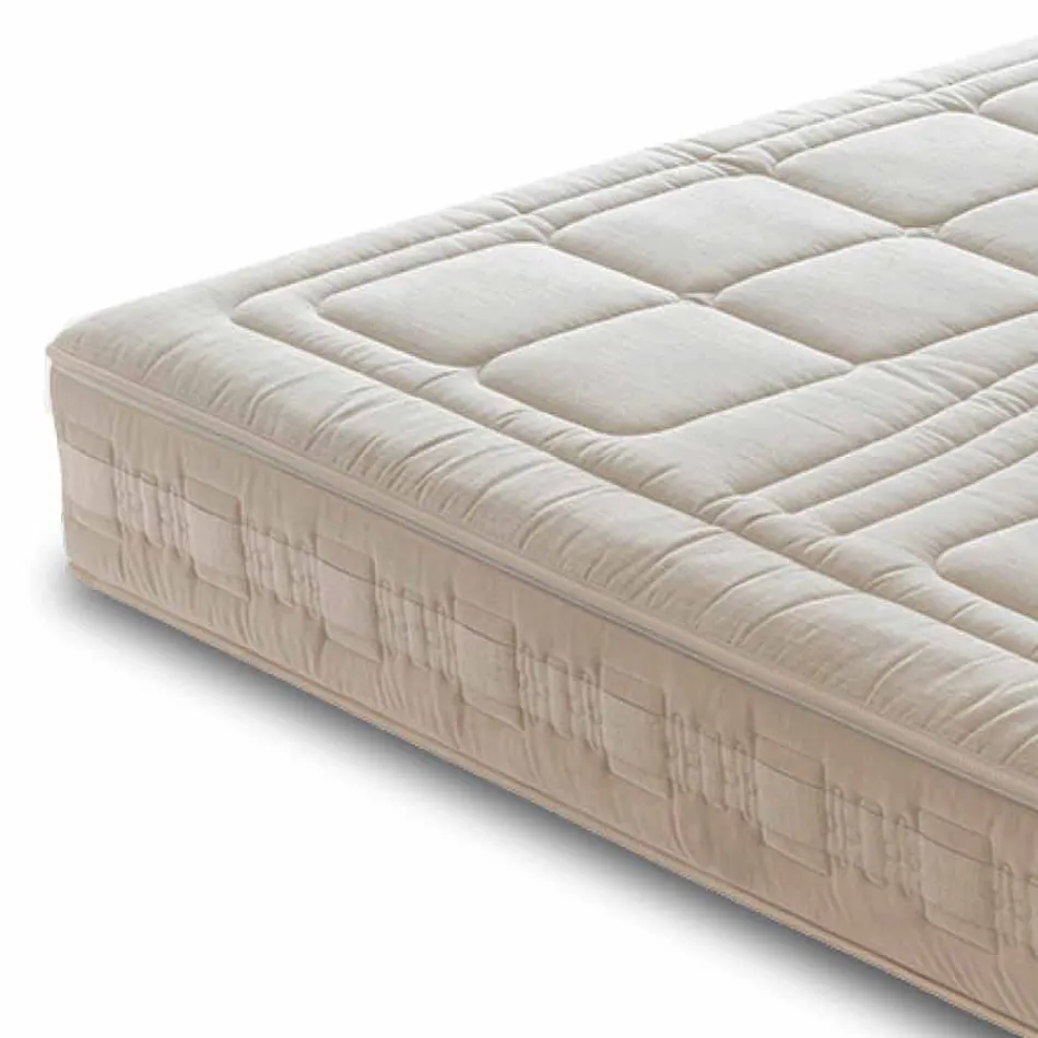 Matelas Double Memory Aloe Feel avec 1600 ressorts fabriqués en Italie - Grèce Viadurini
