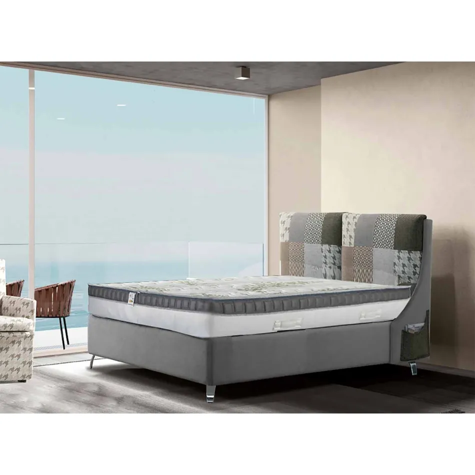 Matelas Memory Double AquaForm de 25cm de haut Fabriqué en Italie - Idée Viadurini
