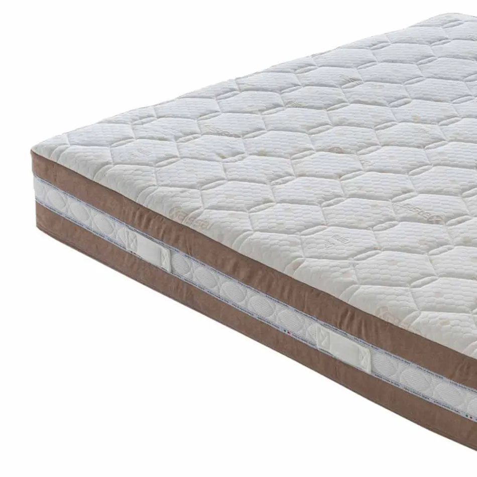 Matelas Double Memory Xform 25 cm de hauteur Fabriqué en Italie - Charbon Viadurini