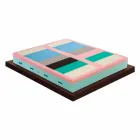 Matelas à mémoire unique à sept zones H 25 cm Fabriqué en Italie - Polyvalent Viadurini