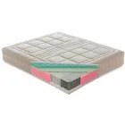 Matelas Single Memory Aloe Feel avec 1600 ressorts Made in Italy - Grèce Viadurini