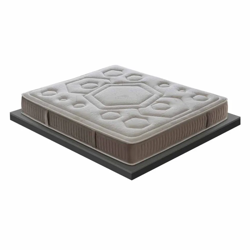 Un matelas et demi en mémoire Vitaminic H 25cm Made in Italy - Orange Viadurini