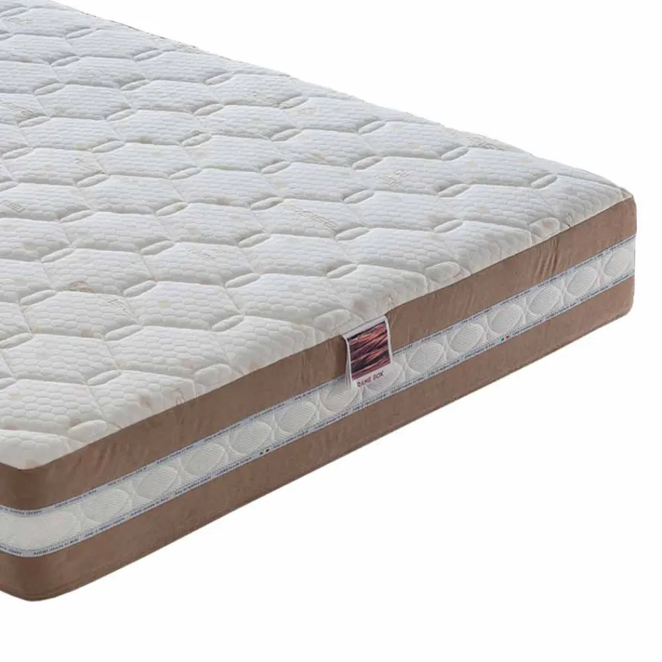 Matelas un an et demi en mémoire Xform de 25 cm de hauteur Fabriqué en Italie - Charbon Viadurini