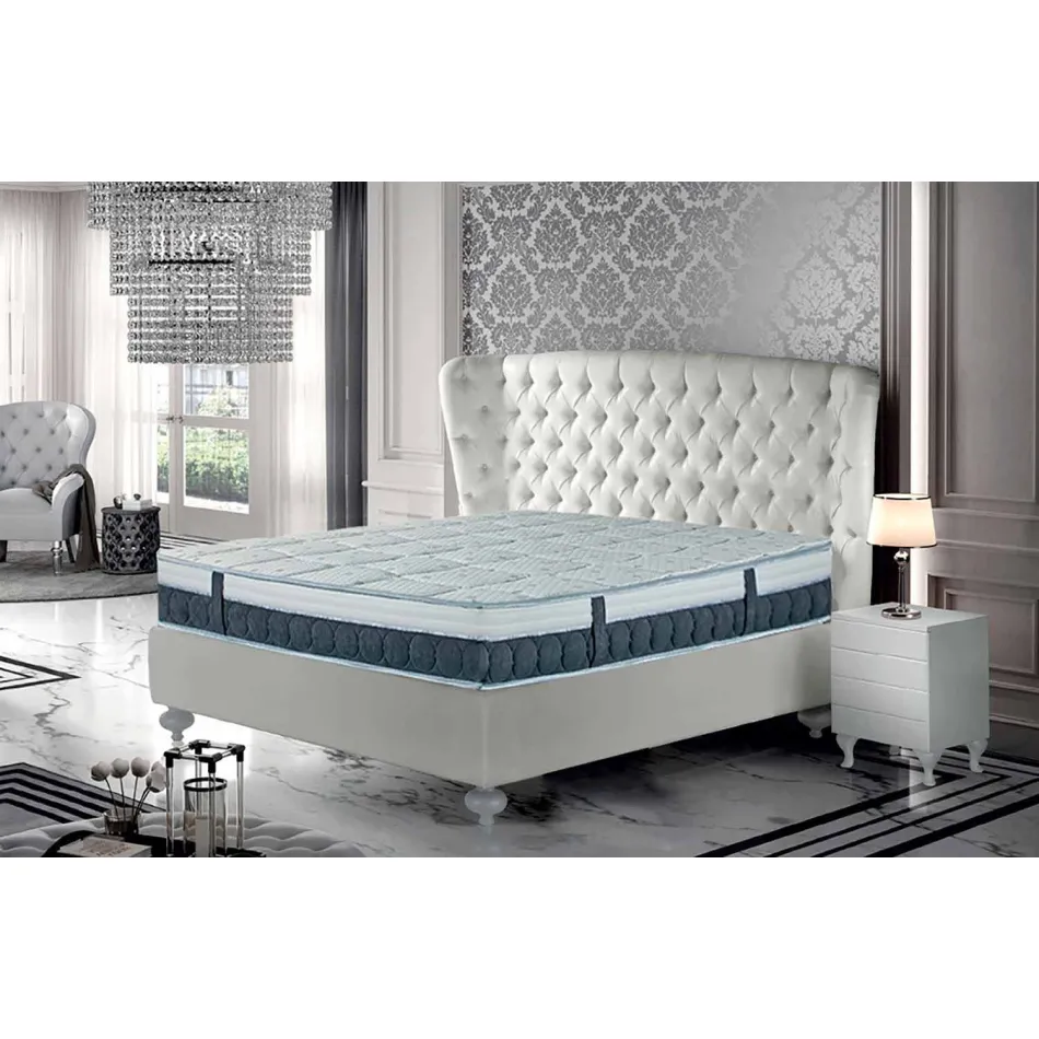 Un matelas et demi en mémoire et Resistex carbone Made in Italy - Villa Viadurini