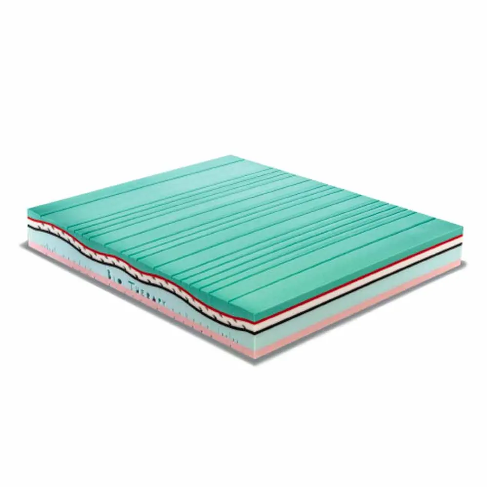 Un matelas et demi en mémoire et Resistex carbone Made in Italy - Villa Viadurini