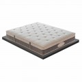 Un matelas et demi en mémoire de haute qualité H 25 cm - Silvestro