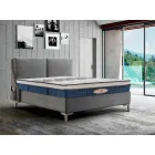 Matelas à ressorts Aloe Feel 800 à mémoire de forme et demi Fabriqué en Italie - Grèce Viadurini