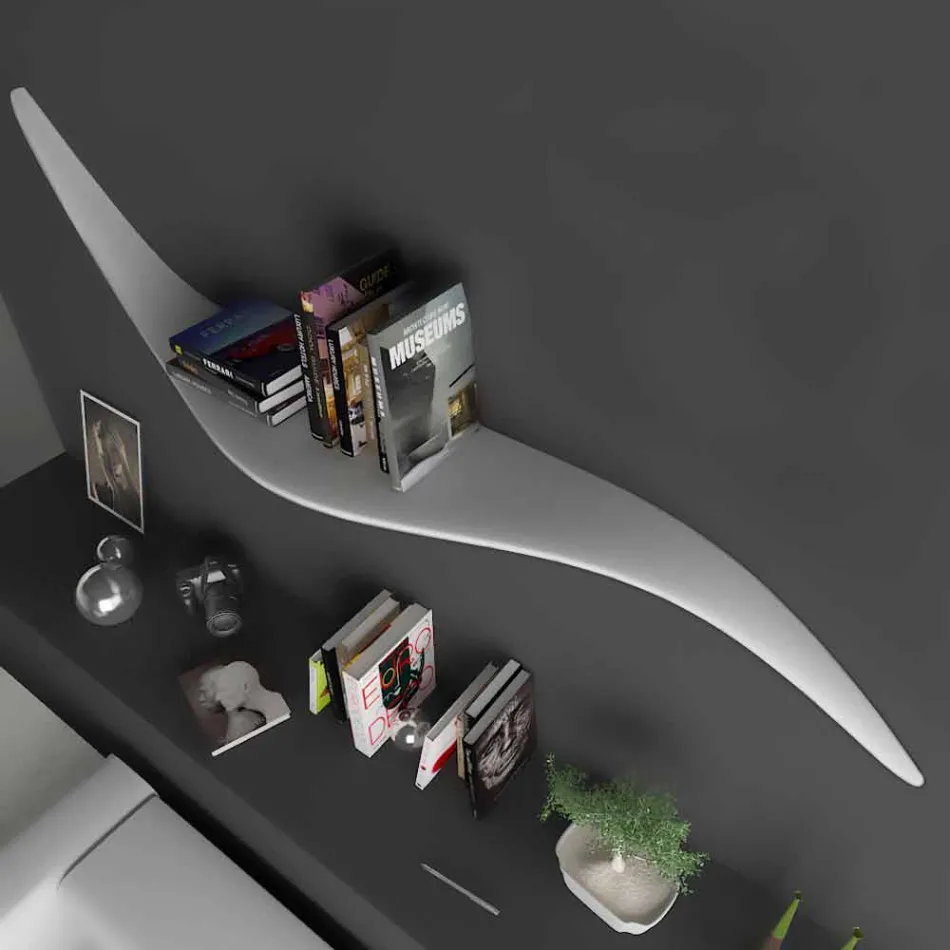 Etagère murale de design moderne made in Italy, Tuscania Viadurini