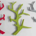 Étagère murale en plexiglas avec patères Made in Italy - Néon Viadurini