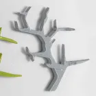 Étagère murale en plexiglas avec patères Made in Italy - Néon Viadurini