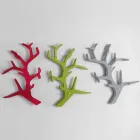 Étagère murale en plexiglas avec patères Made in Italy - Néon Viadurini