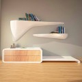 Etagère design moderne produite en Italie, Sizzano