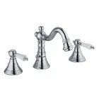 Mélangeur 3 trous pour bidet en laiton Design classique Made in Italy - Shelly Viadurini