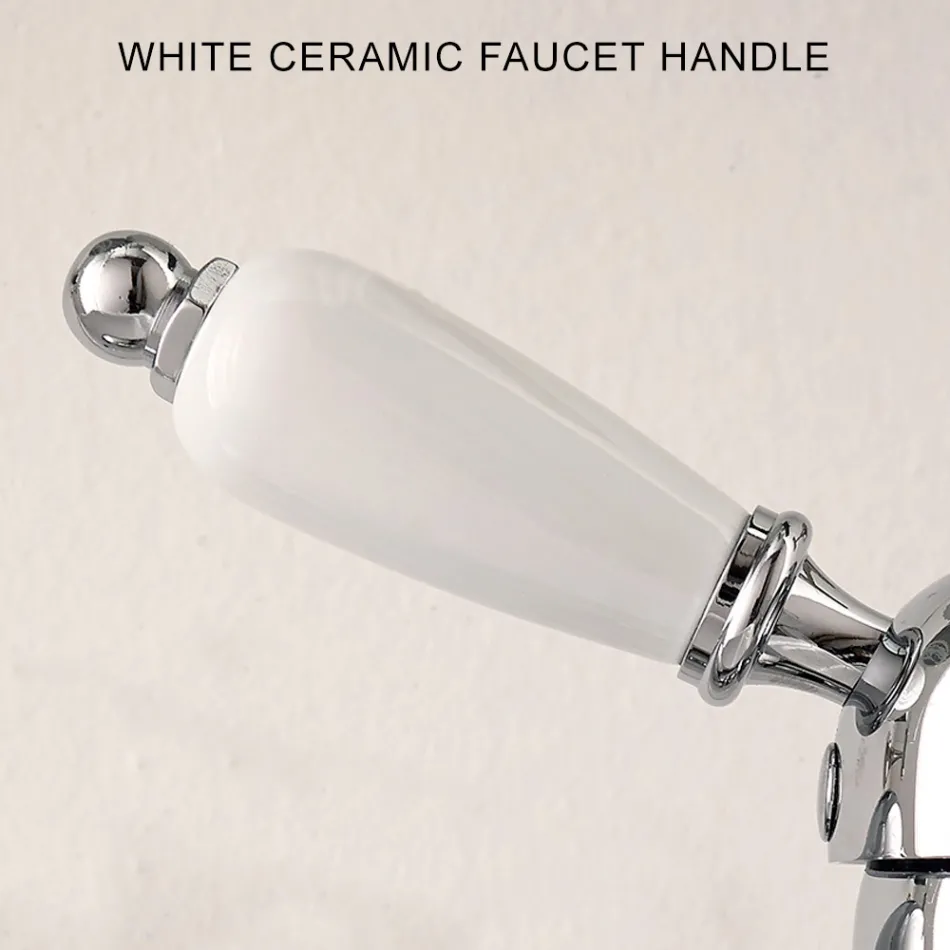 Mitigeur de bidet de style classique en laiton fait main avec levier - Noriana Viadurini