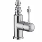 Mélangeur d'évier de cuisine classique en acier inoxydable fabriqué en Italie - cadeau Viadurini