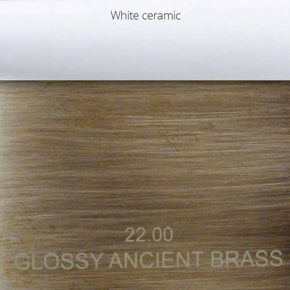 Mitigeur classique pour baignoire au sol en laiton Made in Italy - Panico Viadurini