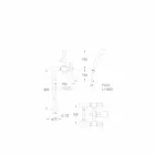 Mitigeur classique pour baignoire au sol en laiton Made in Italy - Panico Viadurini