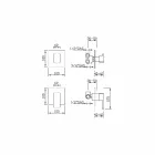 Mitigeur de douche avec inverseur 5 voies Made in Italy - Sika Viadurini