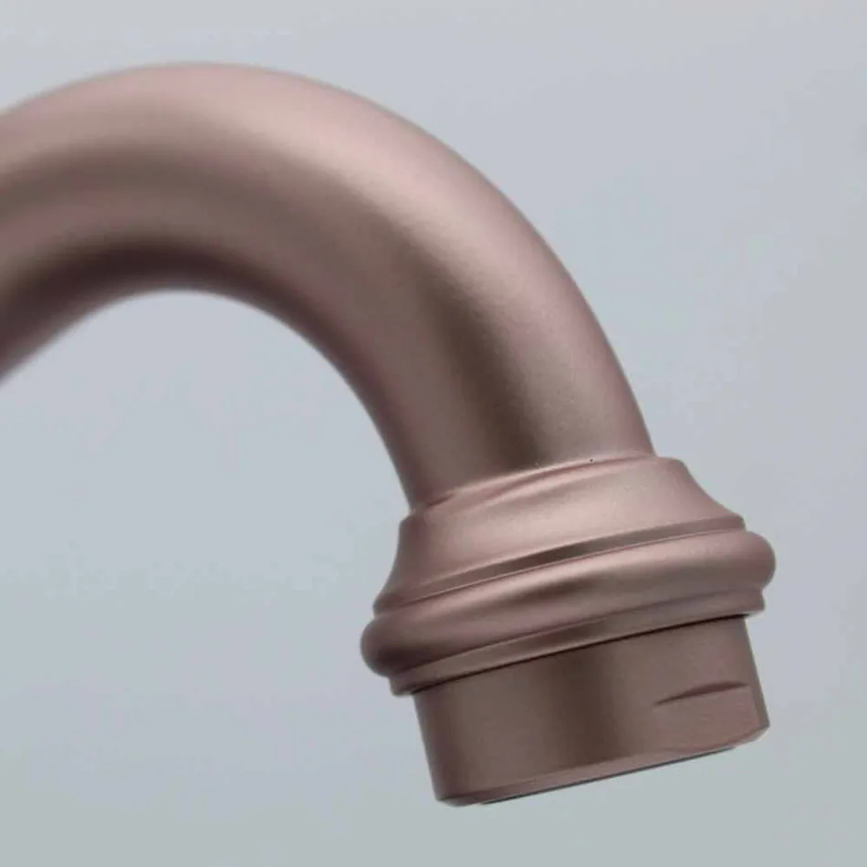 Mitigeur de lavabo en laiton design chromé ou coloré Made in Italy - Sophie Viadurini