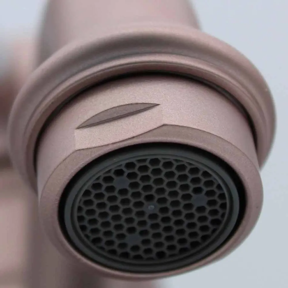 Mitigeur de lavabo en laiton design chromé ou coloré Made in Italy - Sophie Viadurini