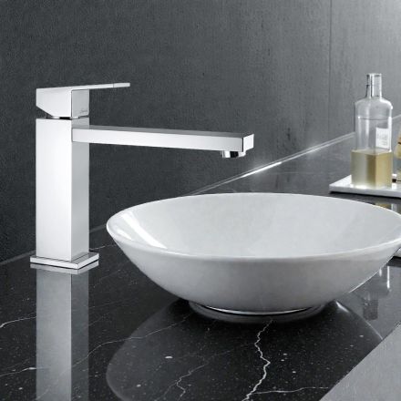 Mitigeur lavabo avec bec 170 mm entraxe Made in Italy - Medida Viadurini