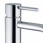 Mitigeur de lavabo en laiton chromé Design moderne Made in Itlay - Liro Viadurini