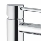 Mitigeur de lavabo en laiton chromé sans drain Made in Italy - Ermia Viadurini