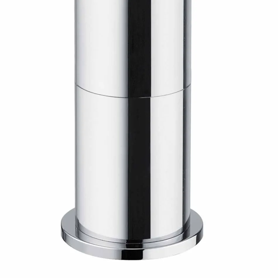 Mitigeur de lavabo en laiton chromé sans drain Made in Italy - Ermia Viadurini