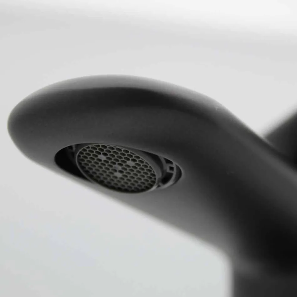 Mitigeur lavabo design en chrome ou laiton coloré Made in Italy - Dainamo Viadurini