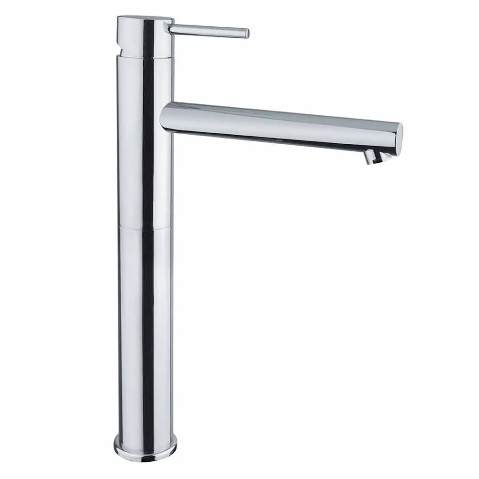 Mitigeur lavabo allongé en laiton sans drain Made in Italy - Ermia Viadurini