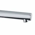 Mitigeur lavabo allongé en laiton sans drain Made in Italy - Ermia Viadurini