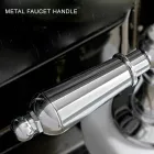 Mélangeur de lavabo en laiton fait main de style classique avec levier - Noriana Viadurini