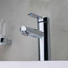 Mitigeur de lavabo moderne en métal chromé - Zanio Viadurini