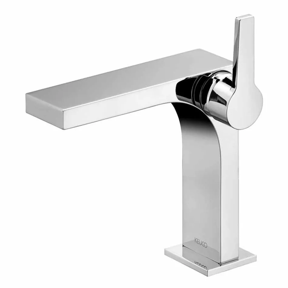 Mitigeur monocommande de design moderne pour lavabo sans drain - Etto Viadurini