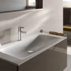 Mitigeur Lavabo Monocommande Design Classique Laiton Chrome - Artemisia Viadurini