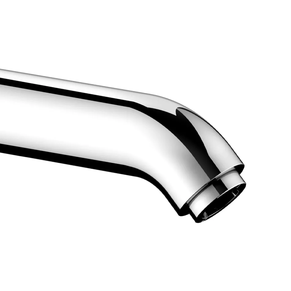 Mitigeur Lavabo Monocommande Sans Drain Design Haut Rond - Antilio Viadurini