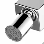 Mitigeur de bidet à levier unique de design moderne en métal chromé - Girino Viadurini