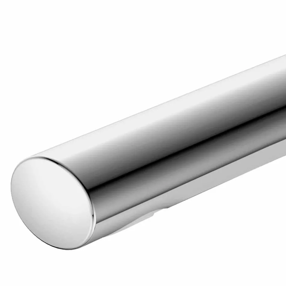 Mitigeur monocommande moderne pour lavabo sans drain métallique - Pinto Viadurini