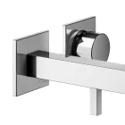 Mitigeur de lavabo mural en laiton - Erik Viadurini