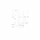 Mélangeur de lavabo de cuisine design à levier unique Made in Italy - Bonsu Viadurini